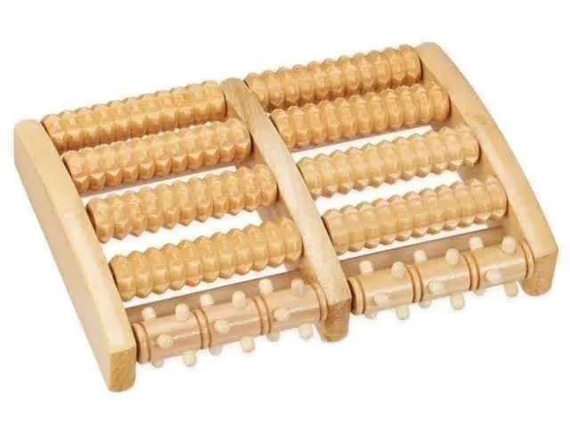 Acupressure Wooden foot rolller