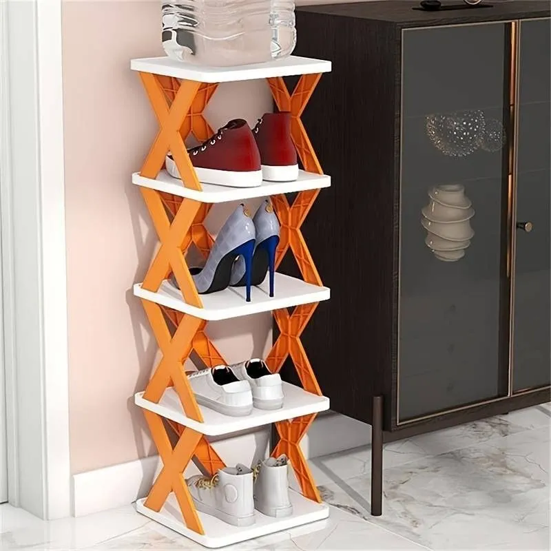 Multifunctional 5 layer shoe rack