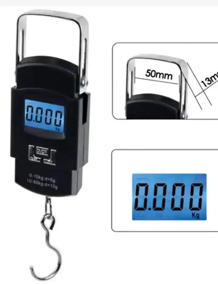 Portable electronic digital scale