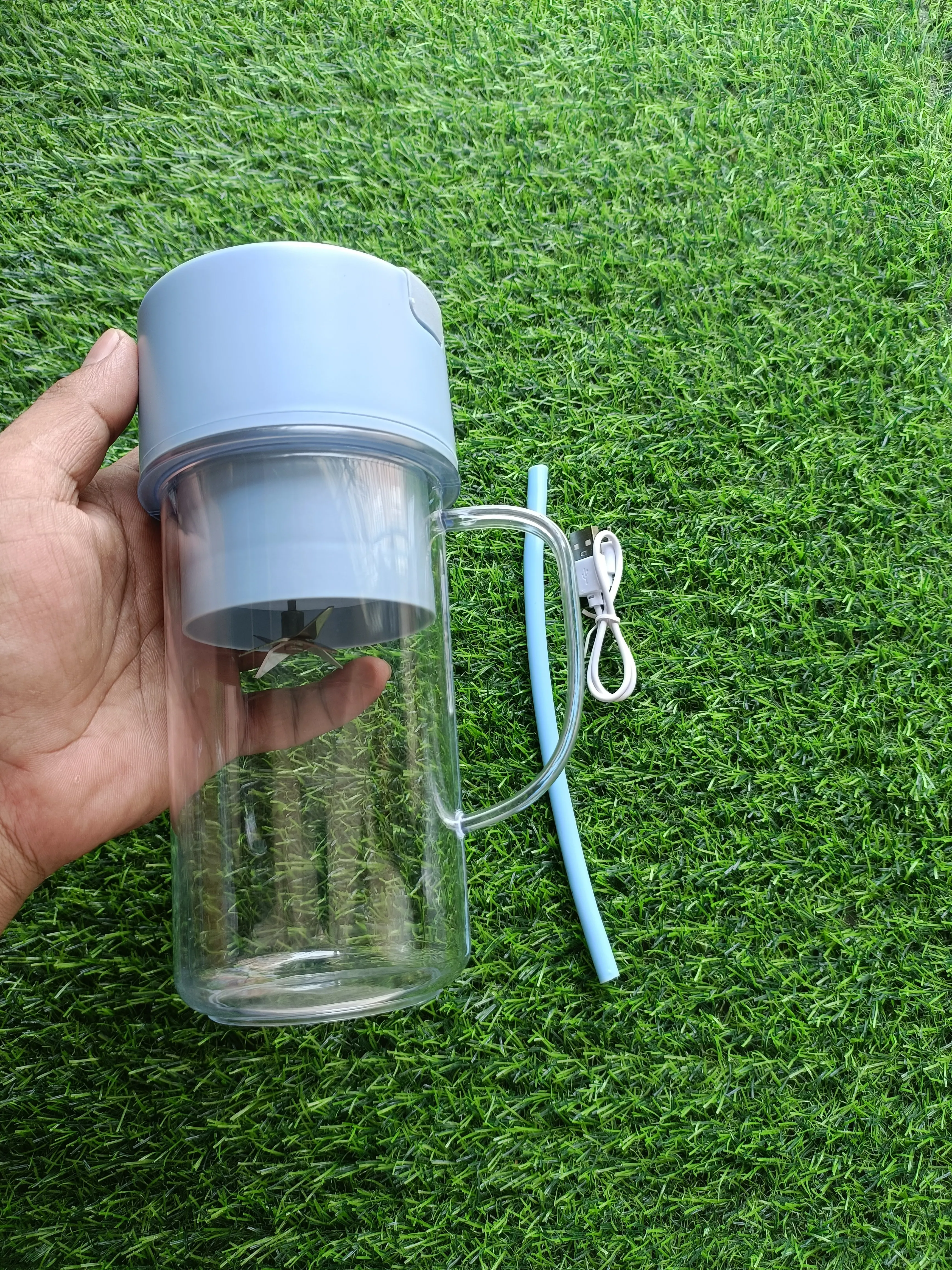 Crusher Juicer Blender Rechargble system