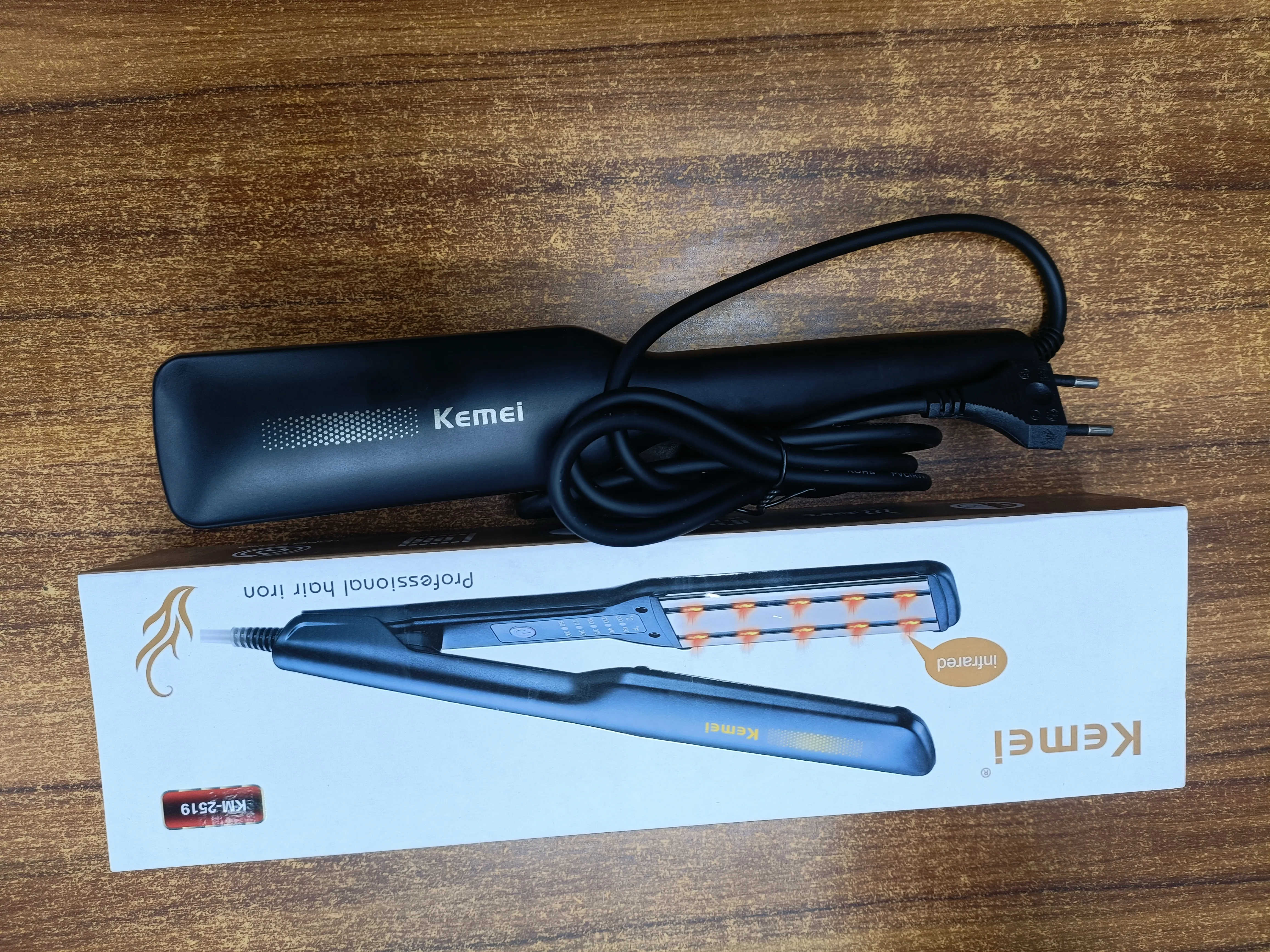 Km-2519 kemei hair straightener